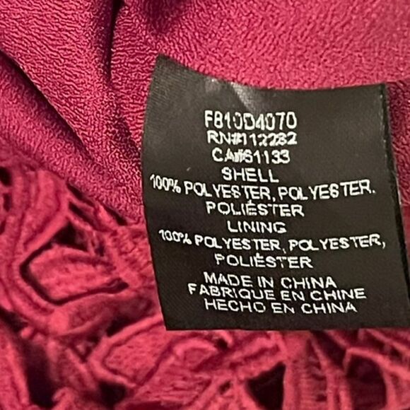 Adelyn Rae Women’s Jenny Lace Fit And Flare Dress, Size M, NWT - Picture 11 of 11